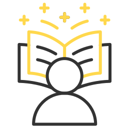 Icône storytelling visuel